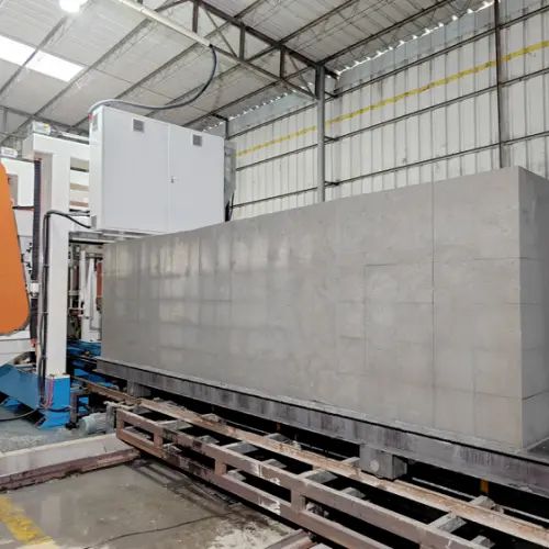 Equipamento para blocos de betão de espuma