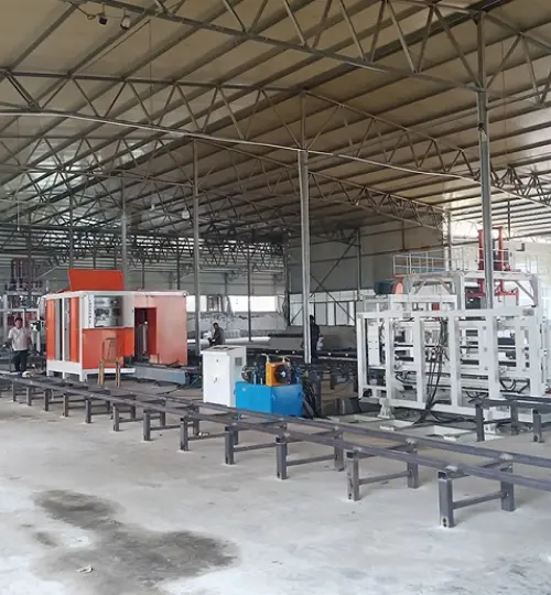 Projeto de produção diária de 1 000 metros cúbicos de blocos auto-isolantes em Xinjiang Aksu