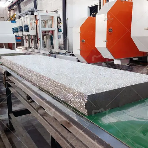 Projeto de linha de produção de painel de parede de tamanho pequeno personalizado para cliente de Guangdong Shaoguan