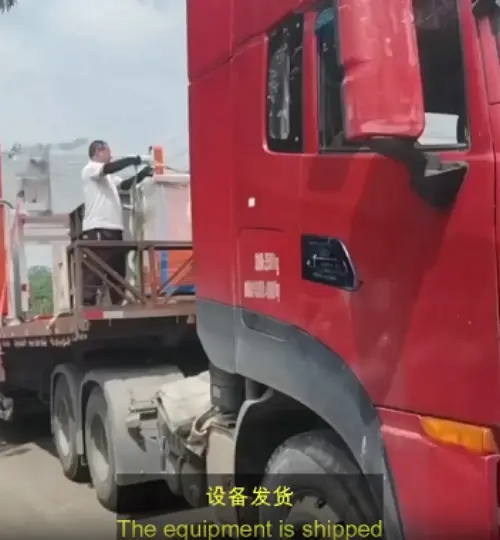 Projeto de linha de produção de blocos auto-isolados para cliente de Xinjiang Hotan