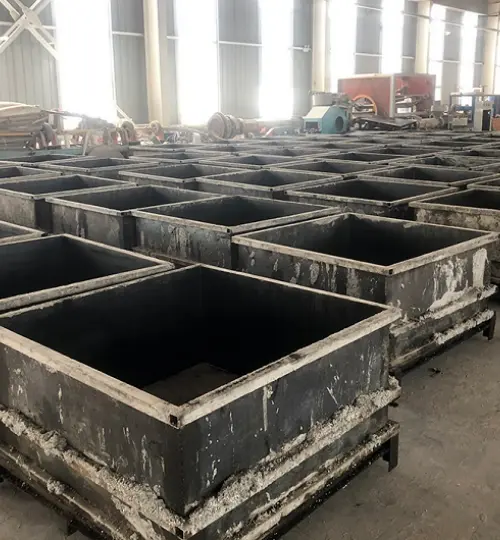 Projeto de atualização do sistema de corte da linha de produção de blocos de caixa de moldes quadrados do cliente de Sichuan