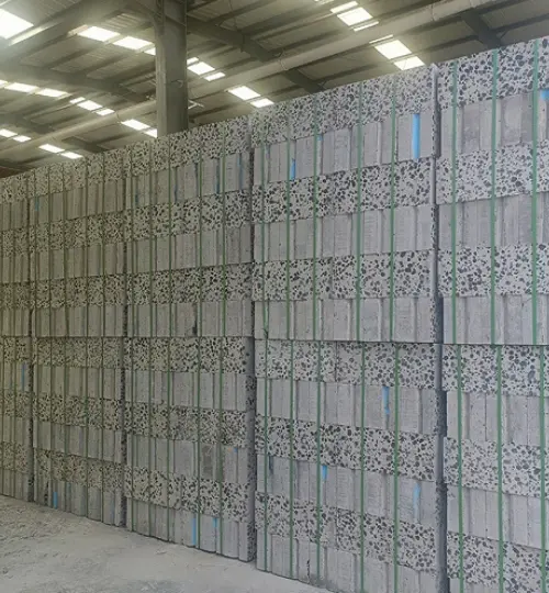 Mongólia Interior Projeto de produção diária de 300 metros cúbicos de blocos leves do cliente Ordos