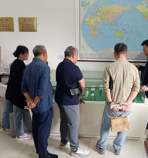 Projeto de linha de produção de tijolos leves de 100 metros cúbicos por dia do cliente do Camboja
